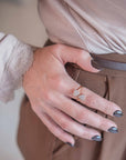Anello Doppio Cuore