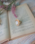 Anello Perla Ovale
