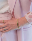 Bracciale Rigido Cuoricini