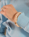 Bracciale Rigido Lavorato Sogna con Fabula