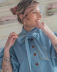 Camicia Jeans Fiocco Sogna con Fabula