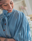 Camicia Jeans Fiocco Sogna con Fabula
