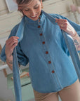 Camicia Jeans Fiocco Sogna con Fabula