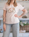 T-shirt Bici in Fiore