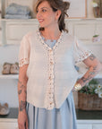 Cardigan Uncinetto