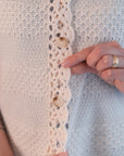 Cardigan Uncinetto