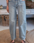 Jeans con cinta denim