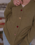 Cardigan Bottoncini cuoricini