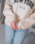 Felpa New York Sogna con Fabula