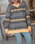 Maxi Pull Giusy con Sciarpa Sogna con Fabula