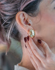 Orecchini Bottone Ovale Sogna con Fabula