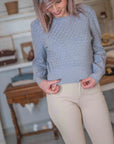 Pullover Azzurra Sogna con Fabula