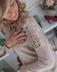 Pullover Paillettes