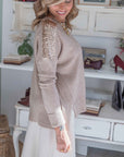 Pullover Paillettes