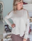 Pullover Paillettes