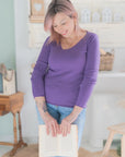 Maglia Violet Sogna con Fabula