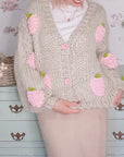 Cardigan Fragole Sogna con Fabula