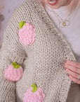 Cardigan Fragole Sogna con Fabula