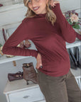 MAGLIA VIOLA