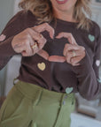 Pullover Cuori