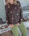 Pullover Cuori