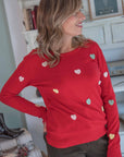 Pullover Cuori