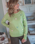 Pullover Cuori