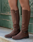 Stivali Flaminia brown, modello 6359-1