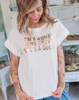 T-shirt i'm a woman