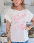T-shirt I'm not Perfect