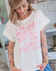 T-shirt I'm not Perfect