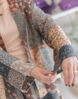 Giacca Kimono Patch Sogna con Fabula