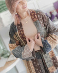 Giacca Kimono Patch Sogna con Fabula