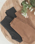 Pinstriped trousers