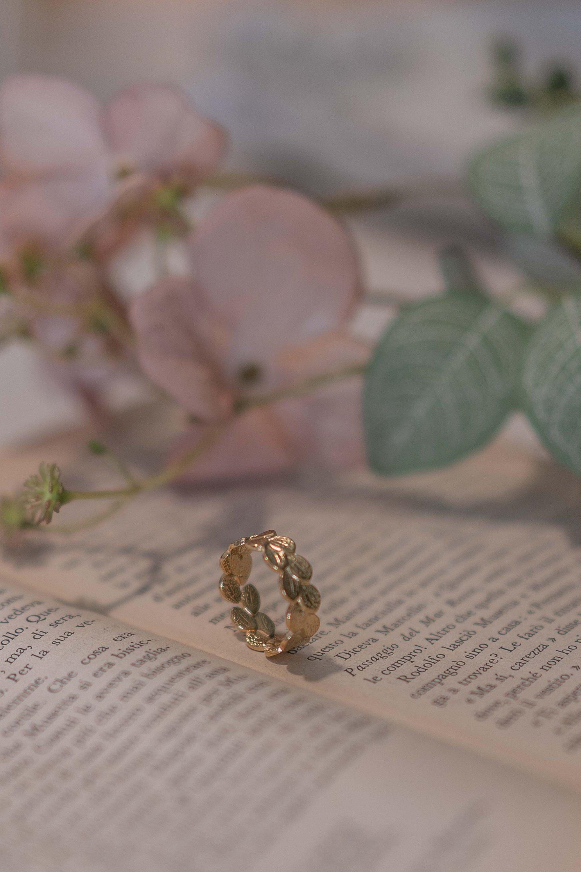 Anello Foglioline
