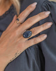 Anello Pietra Ovale
