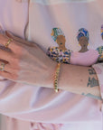 Bracciale Rigido Cuoricini