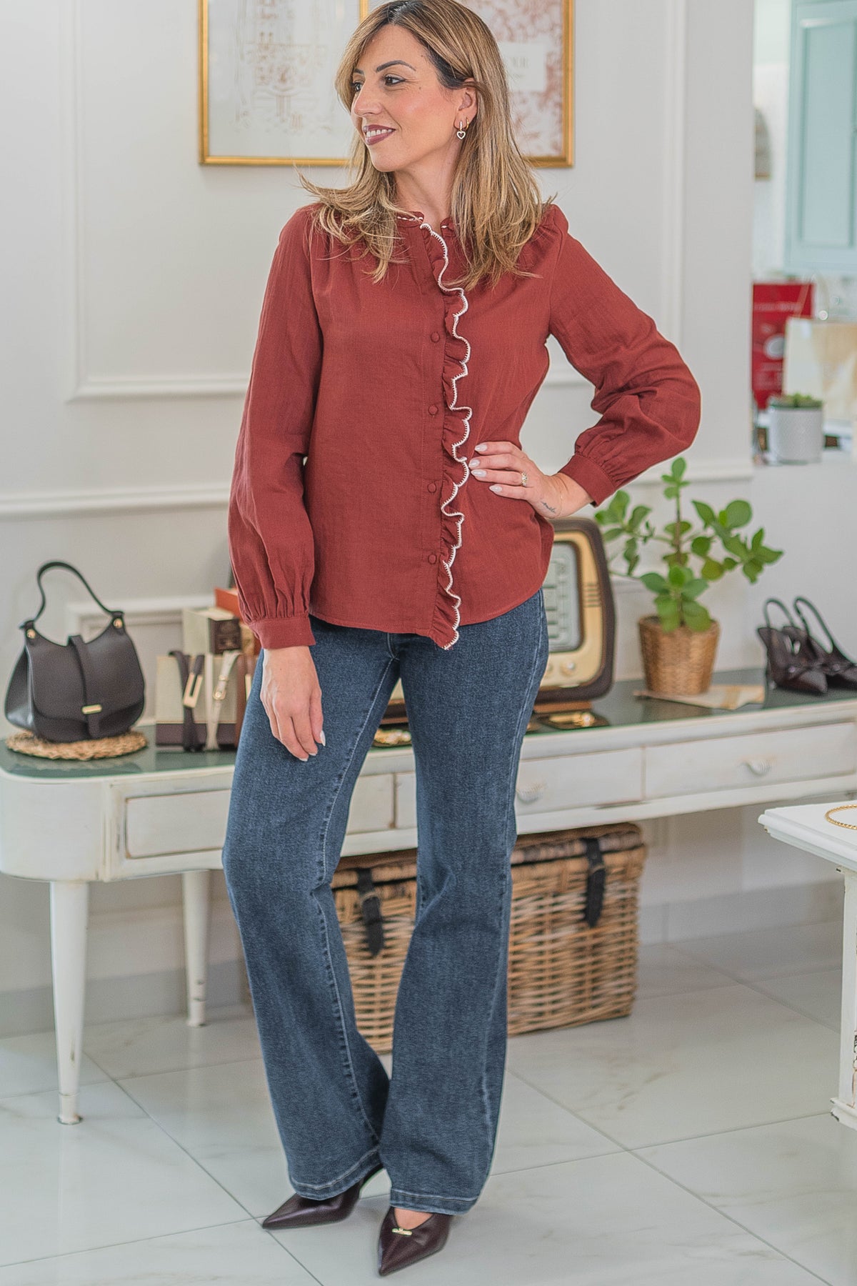 Blusa Garance
