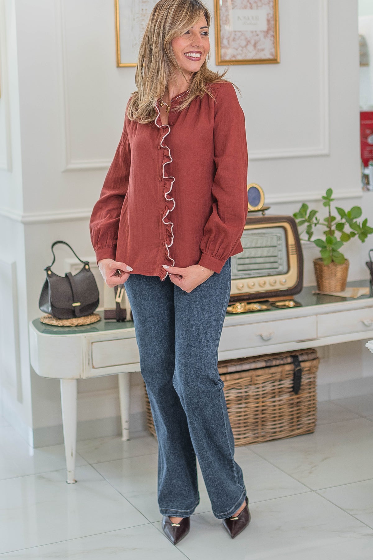 Blusa Garance
