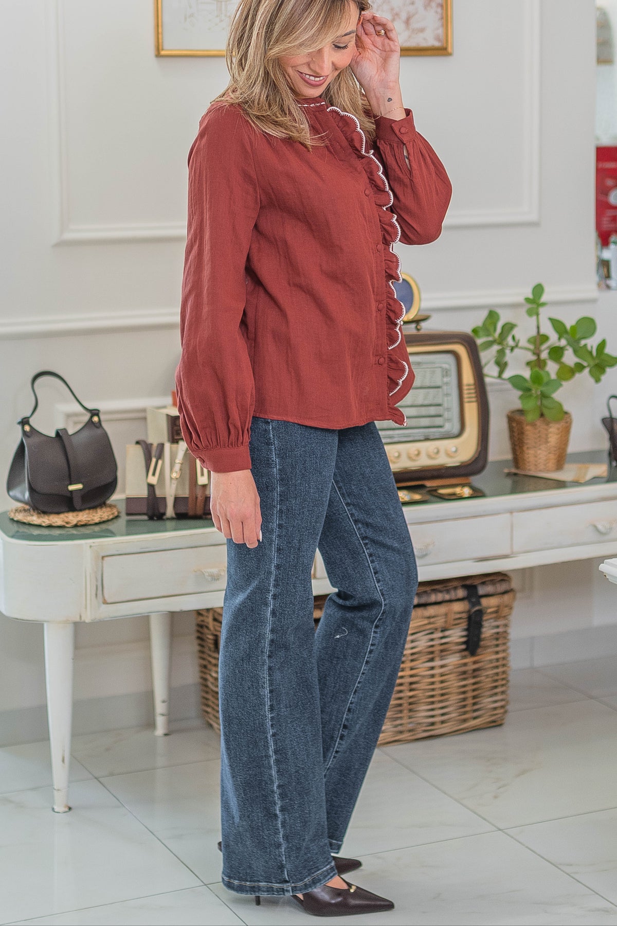 Blusa Garance