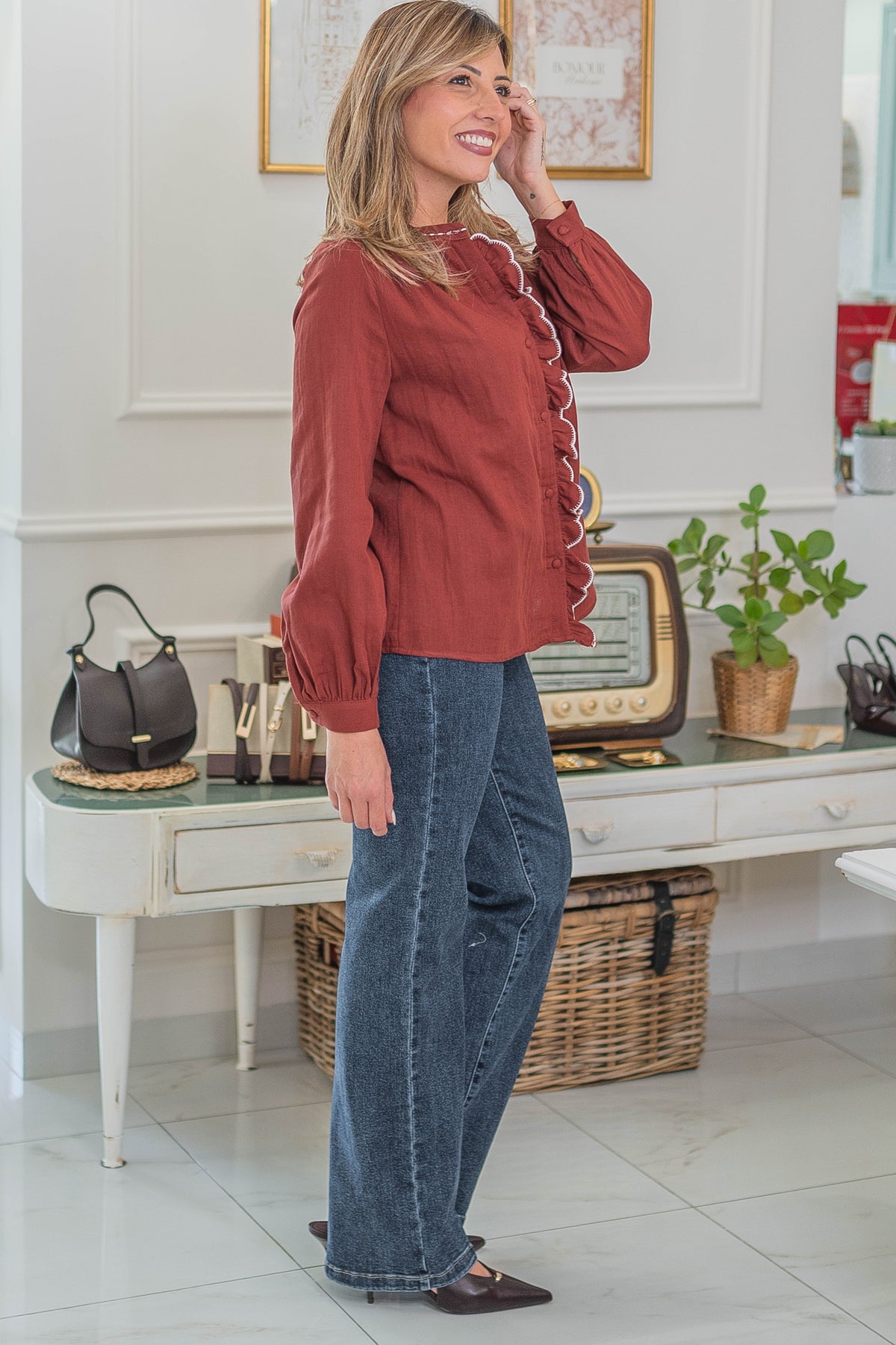 Blusa Garance