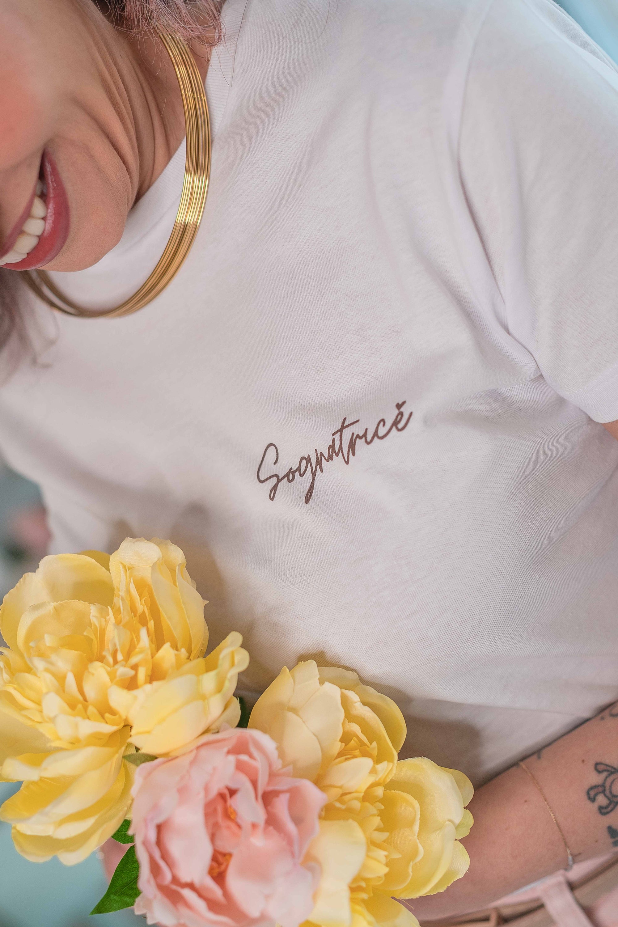 T-shirt Sognatrice Sogna con Fabula