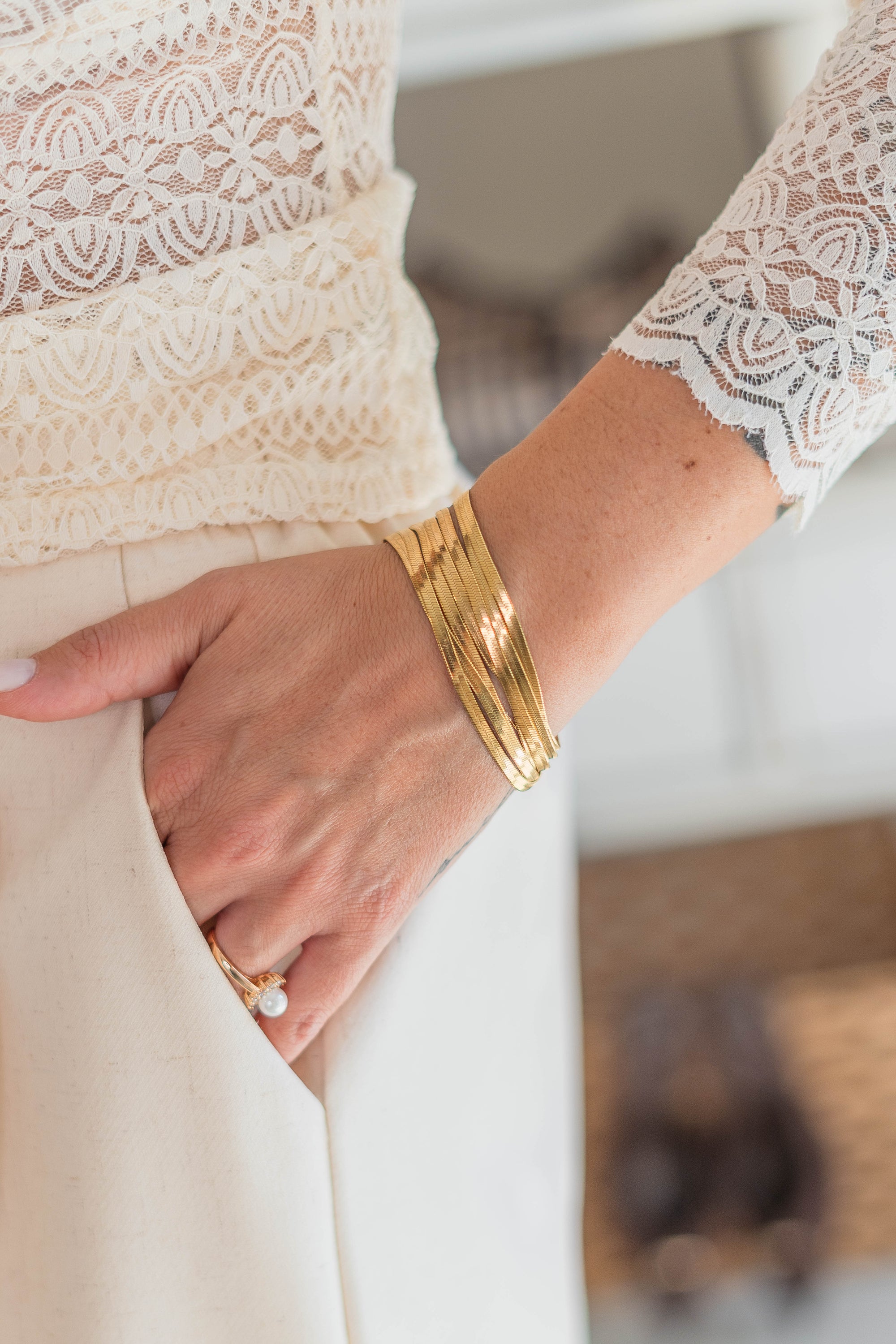 Bracciale Baguette
