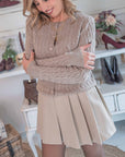 Cardigan Treccia