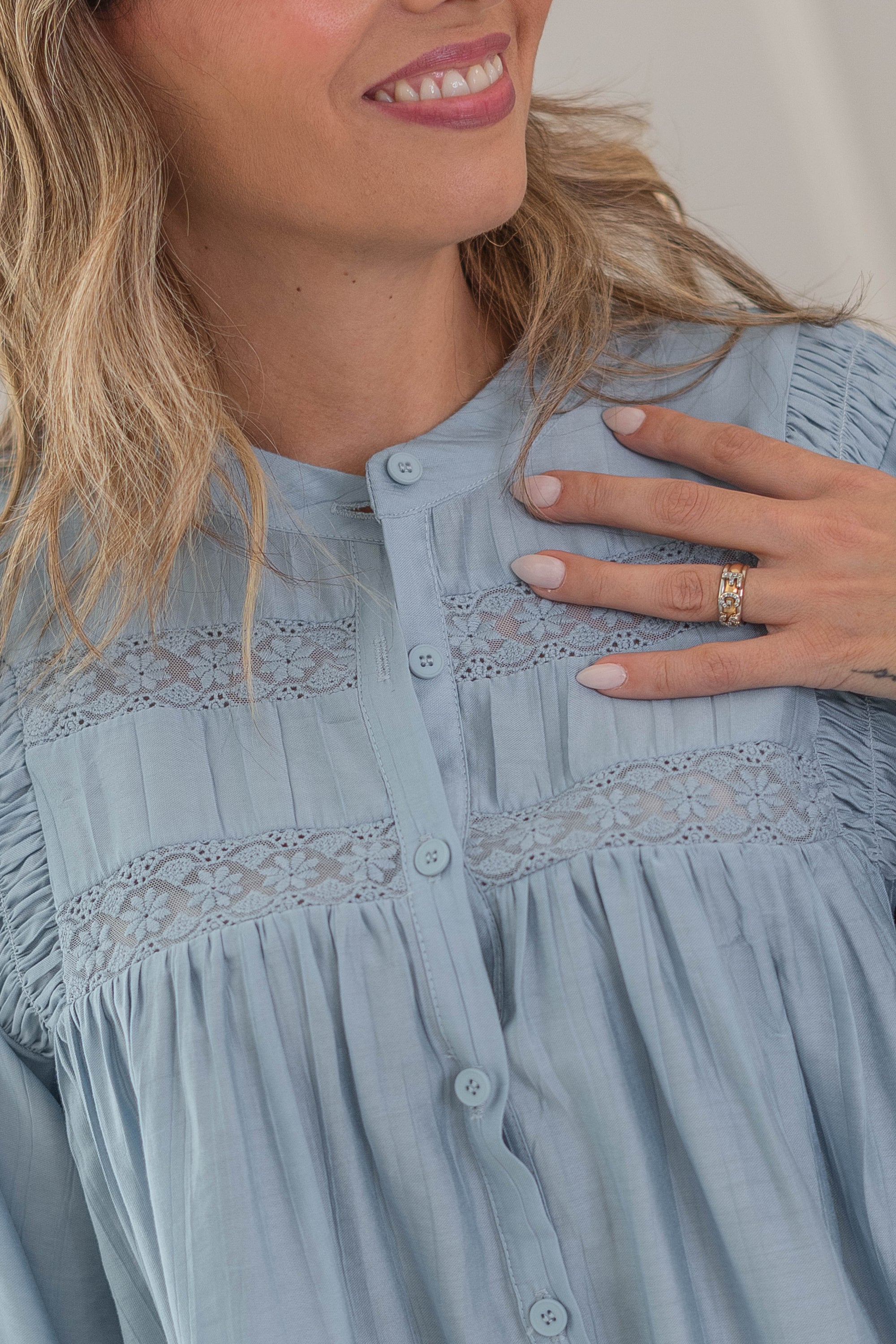 Camicia Celeste
