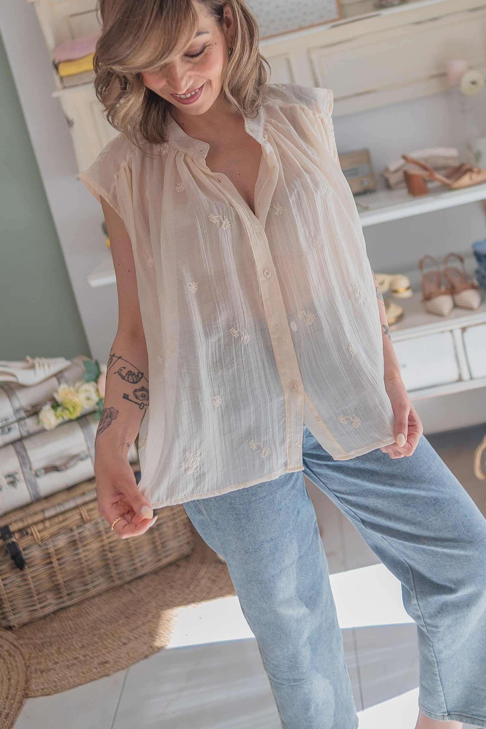 Camicia Velata Charlotte