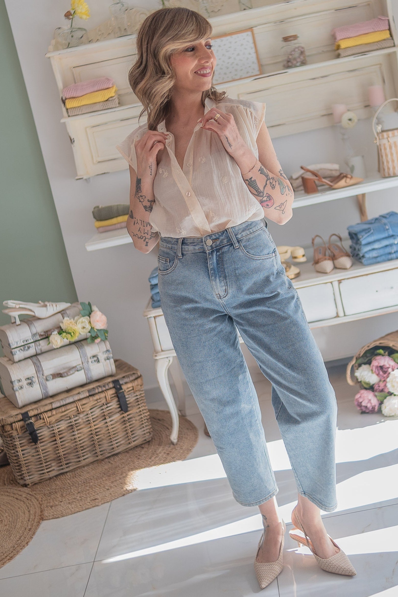 Camicia Velata Charlotte