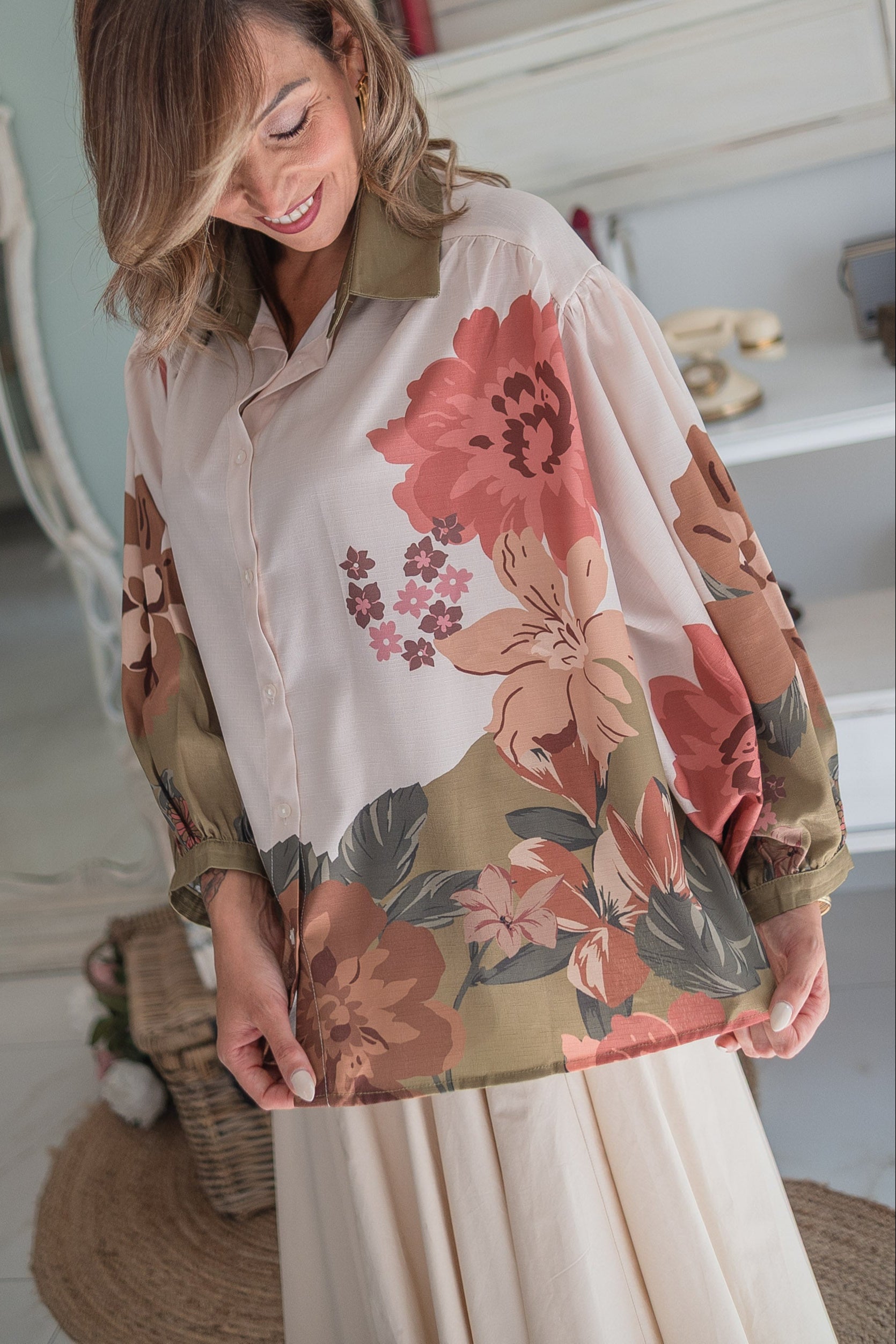 Camicia Flower