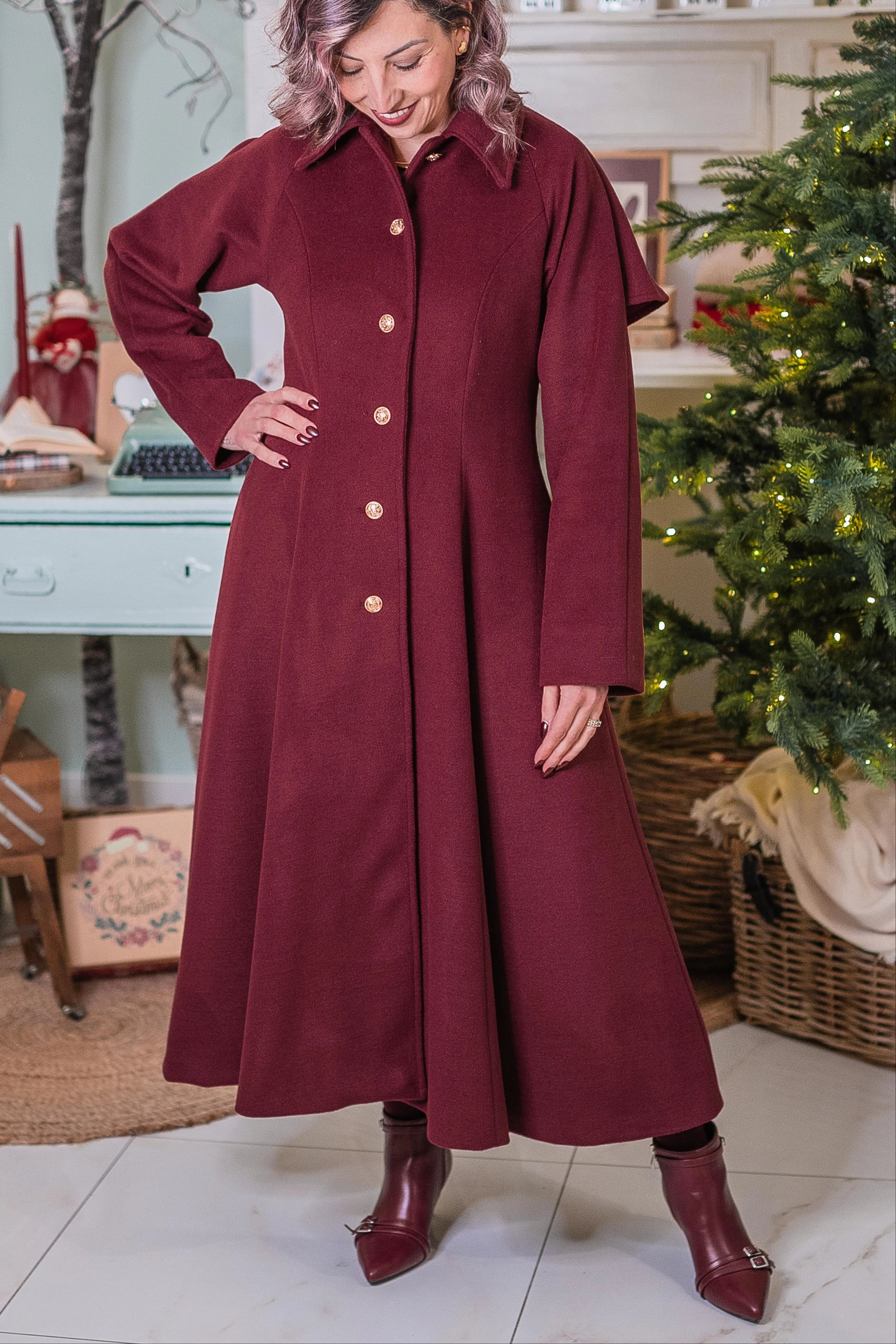Cappotto Mary Poppins SARTORIALE Sogna con Fabula