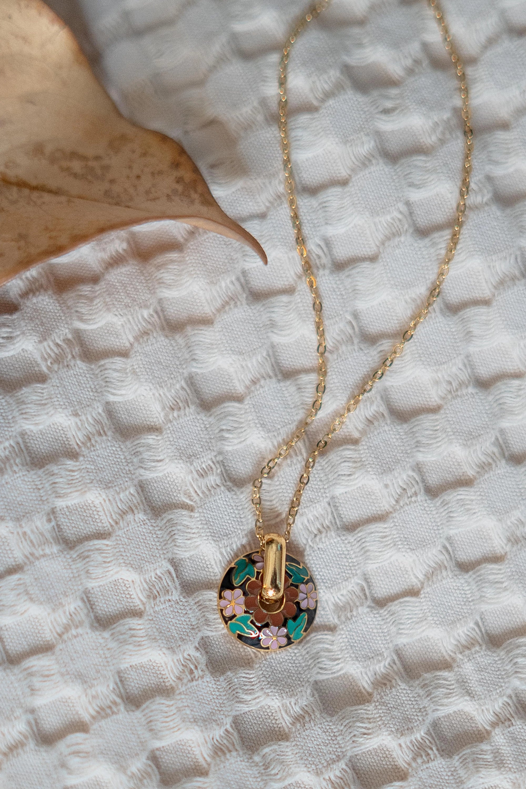 Collana Fiore Smaltato Sogna con Fabula